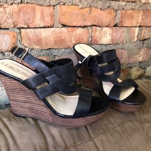 Sole Society Strappy Wedges